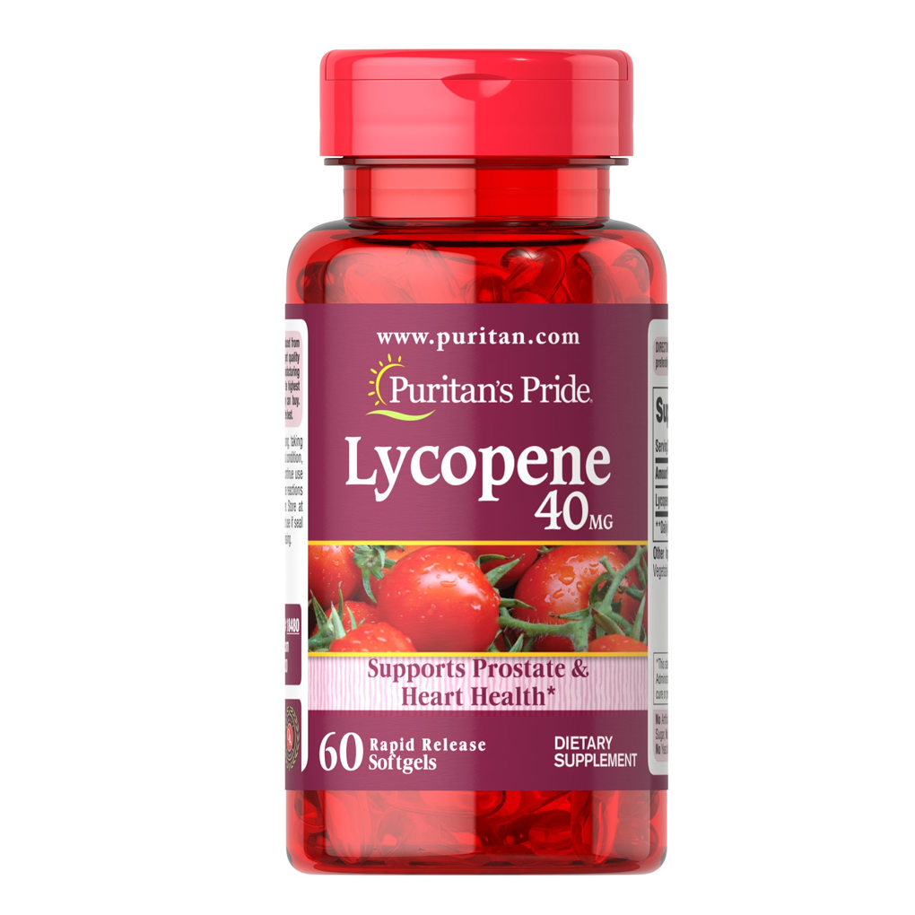 Puritan’s Pride Lycopene 40 mg / 60 Softgels Puritan’s Pride Lycopene 40 mg / 60 Softgels