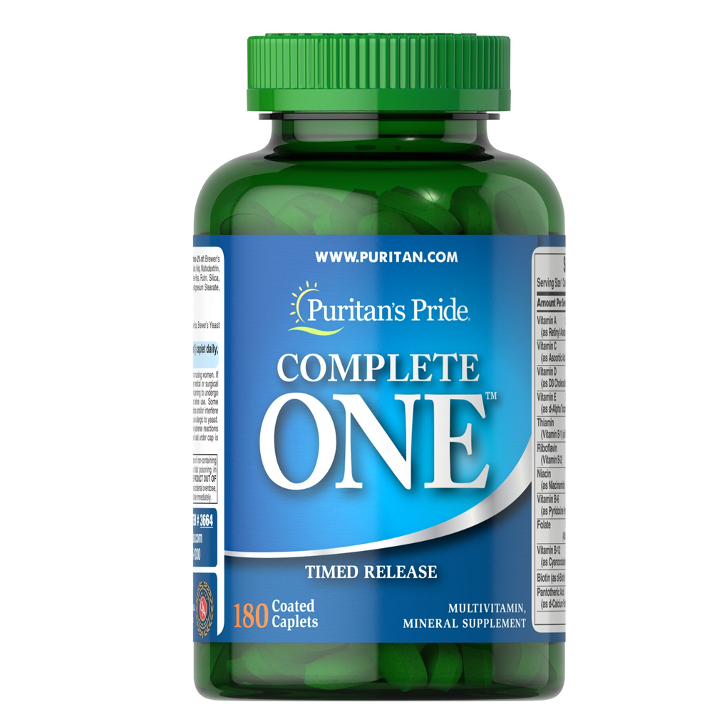 Puritan's Pride One™ Multivitamins Timed Release  / 180 Caplets