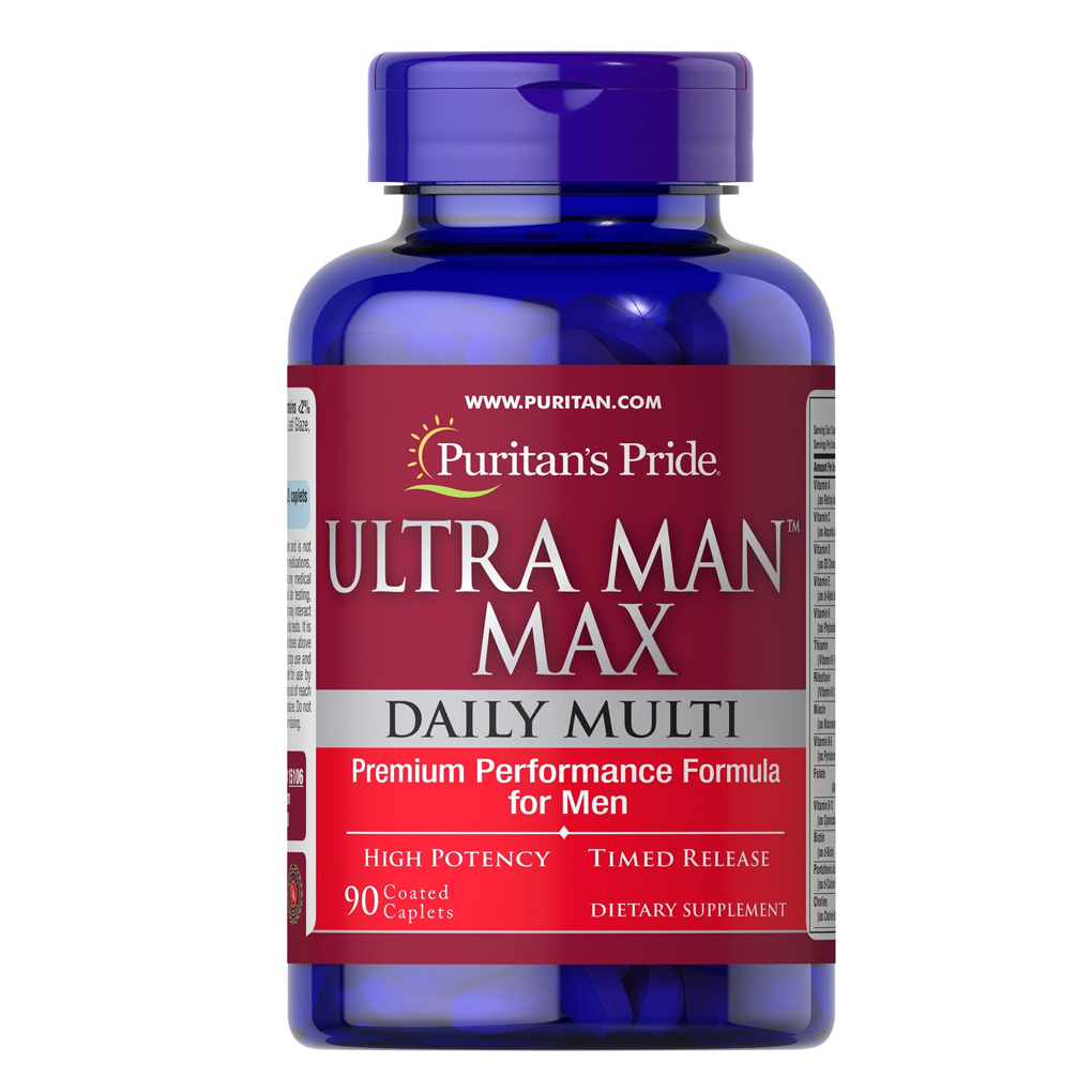 Puritan's Pride Ultra Man Max / 90 Caplets