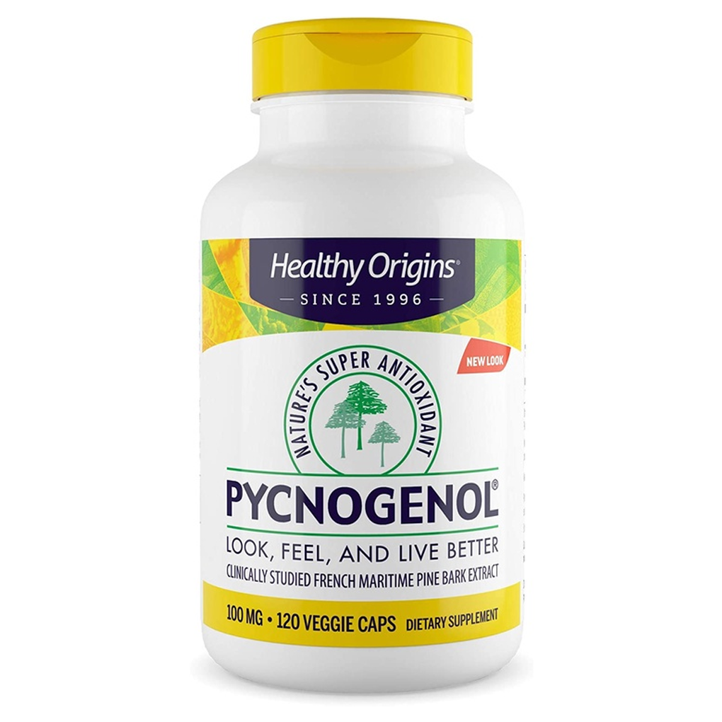 Healthy Origins Pycnogenol 100 mg. / 120 Veggie Caps