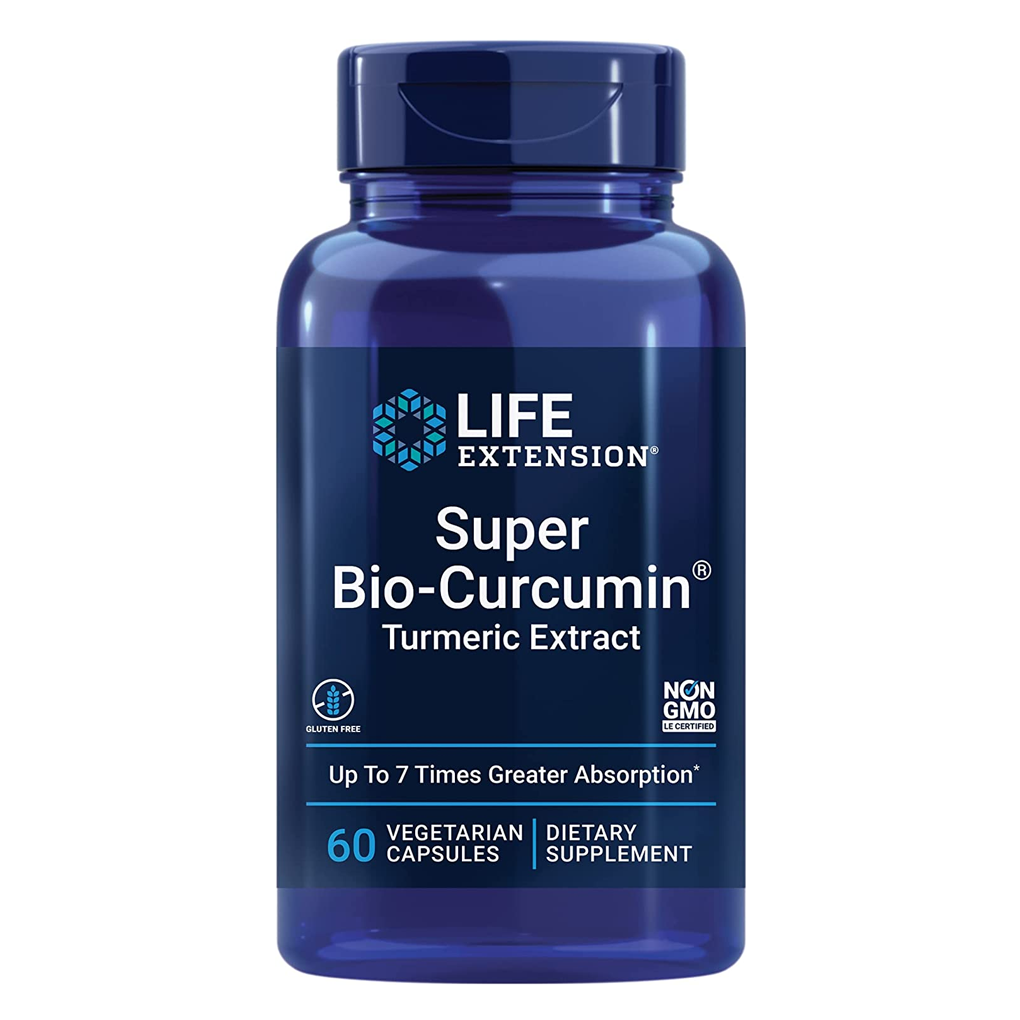 Life Extension  Super Bio-Curcumin® Turmeric Extract 400 mg / 60 Vegetarian Capsules