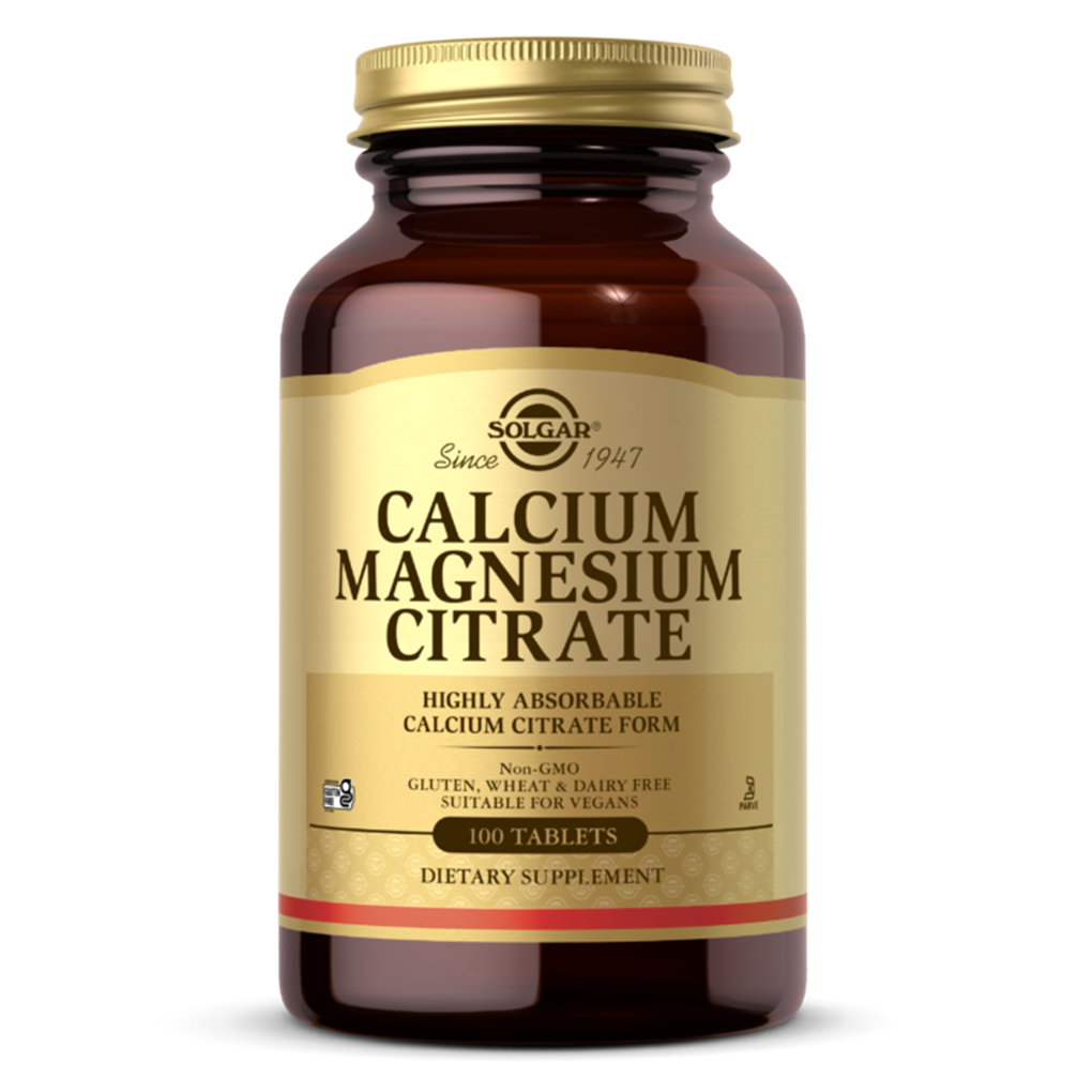 Solgar, Calcium Magnesium Citrate / 100 Tablets Solgar, Calcium Magnesium Citrate / 100 Tablets