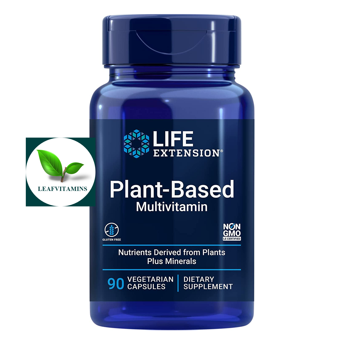 Life Extension Plant-Based Multivitamin / 90 Vegetarian Capsules