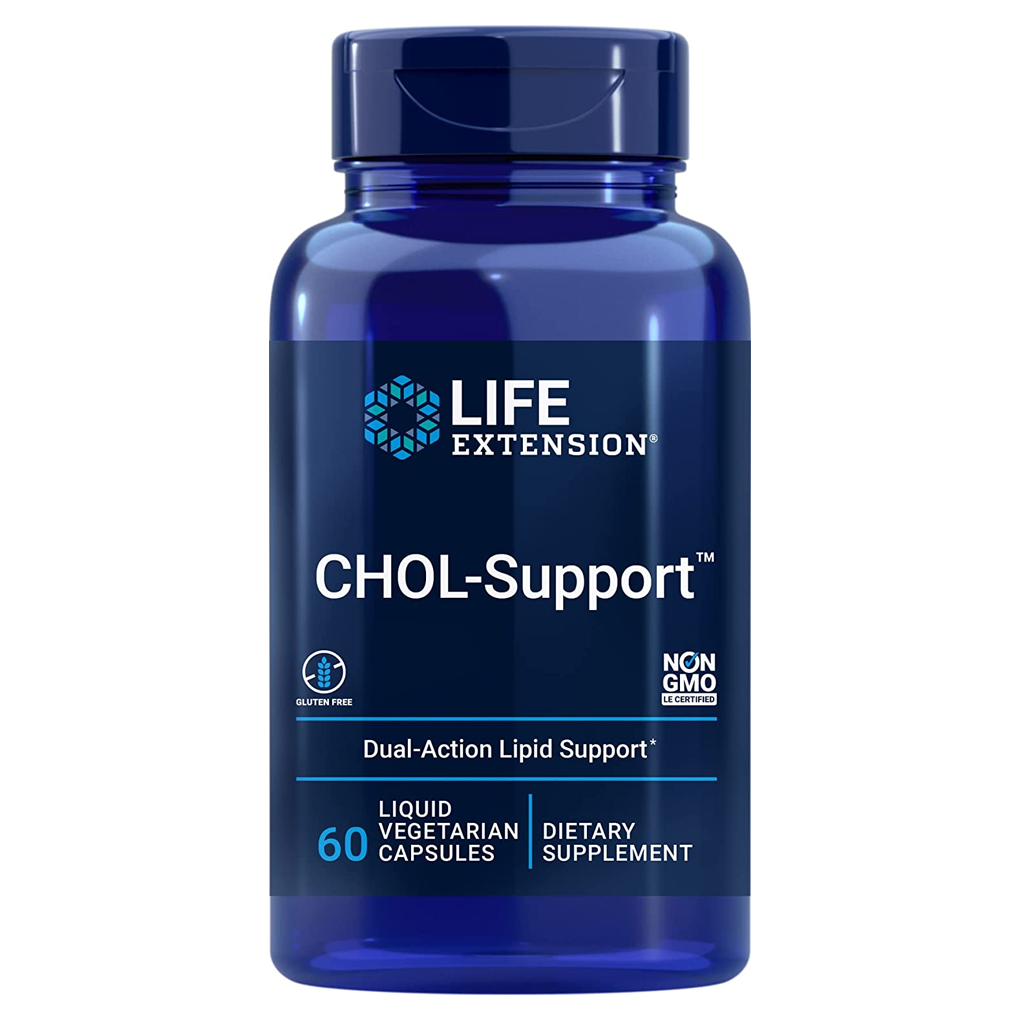 Life Extension CHOL-Support™ / 60 Liquid Vegetarian Capsules