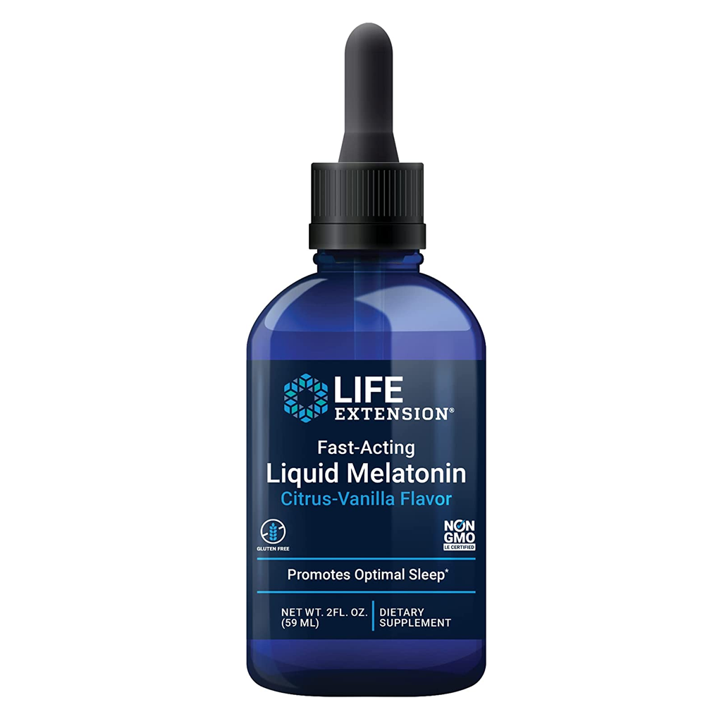 Life Extension  Fast-Acting Liquid Melatonin (Citrus-Vanilla) /  2 fl. oz.
