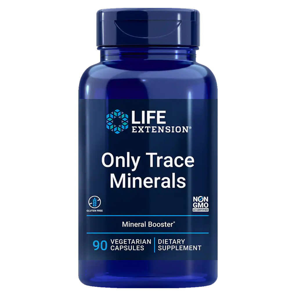 Life Extension Only Trace Minerals / 90 Vegetarian Capsules