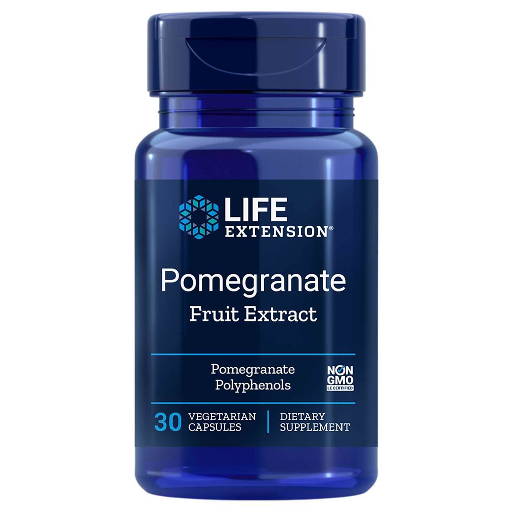 Life Extension Pomegranate Fruit Extract / 30 Vegetarian Capsules Life Extension Pomegranate Fruit Extract / 30 Vegetarian Capsules