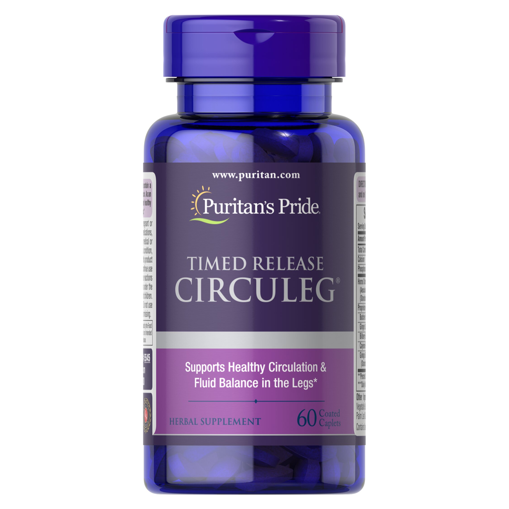 Puritan's Pride Timed Release Circuleg Tablets 60 Caplets