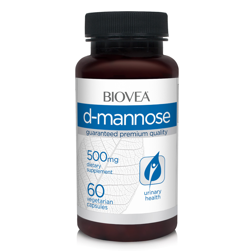 BIOVEA D-MANNOSE 500 mg / 60 Capsules