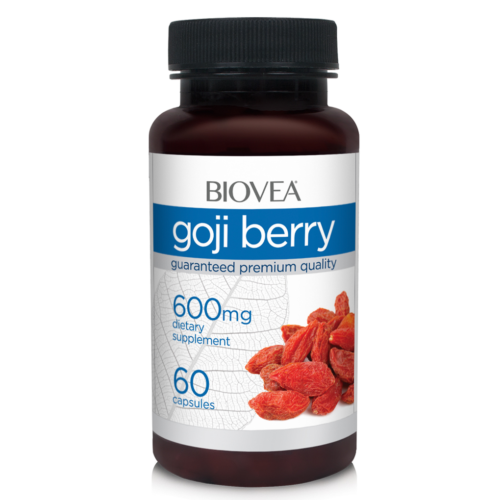 BIOVEA  GOJI BERRY 600 mg / 60 Capsules