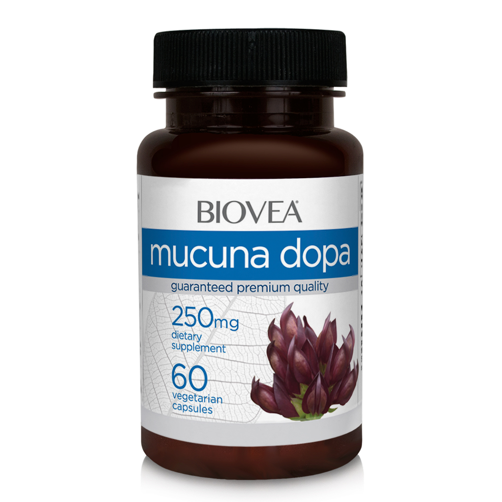 BIOVEA  MUCUNA DOPA 250 mg / 60 Vegetarian Capsules