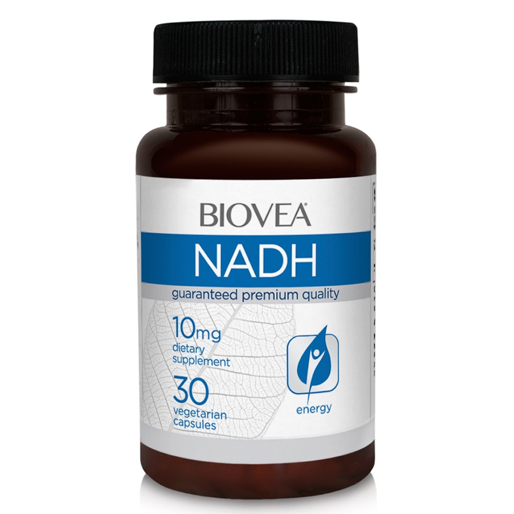 BIOVEA  NADH 10 mg / 30 Vegetarian Capsules