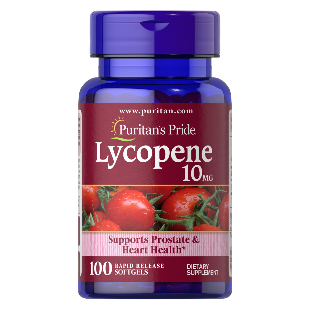 Puritan's Pride Lycopene 10 mg / 100 Softgels Puritan's Pride Lycopene 10 mg / 100 Softgels
