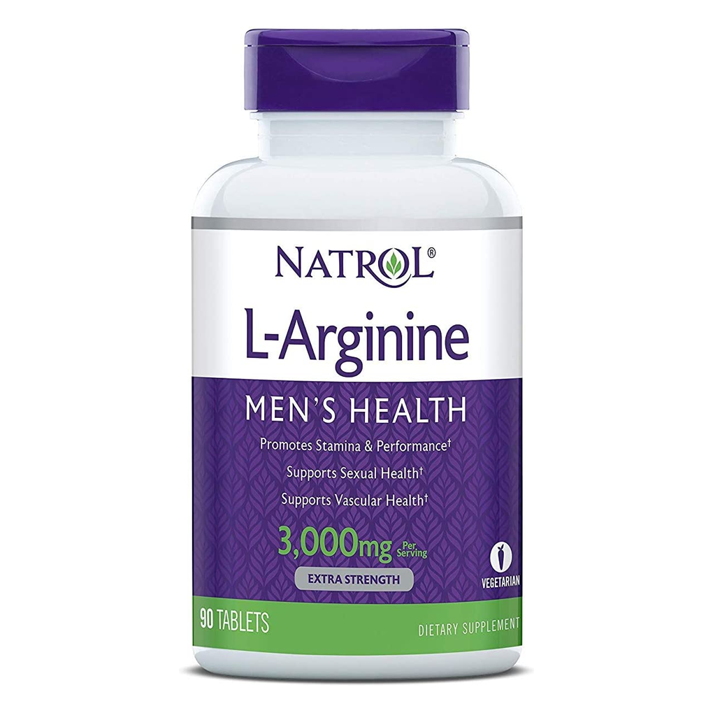 Natrol, L-Arginine 3,000 mg, Extra Strength / 90 Tablets