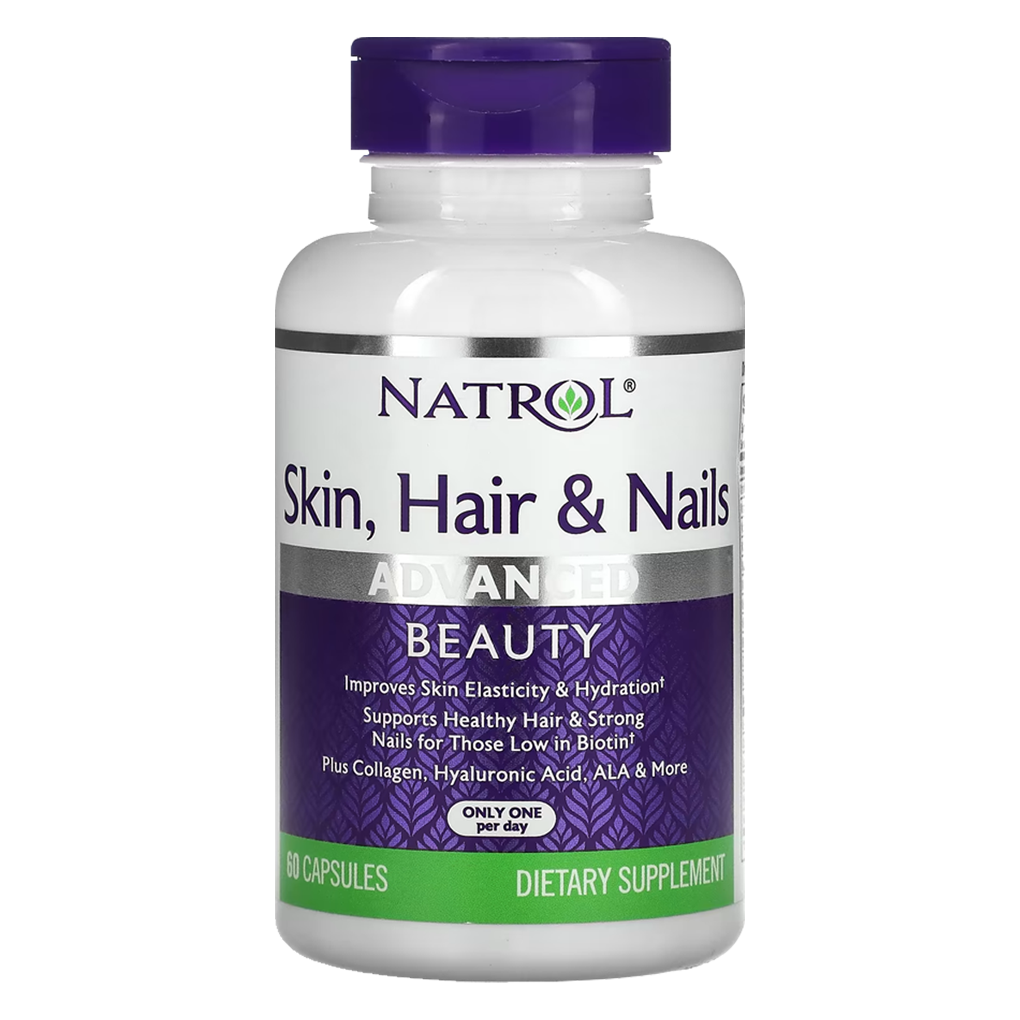 Natrol, Skin, Hair & Nails, Advanced Beauty / 60 Capsules