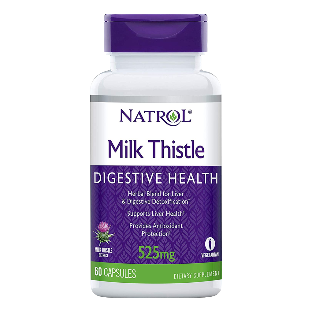 Natrol Milk Thistle Digestive Health / 60 Capsules