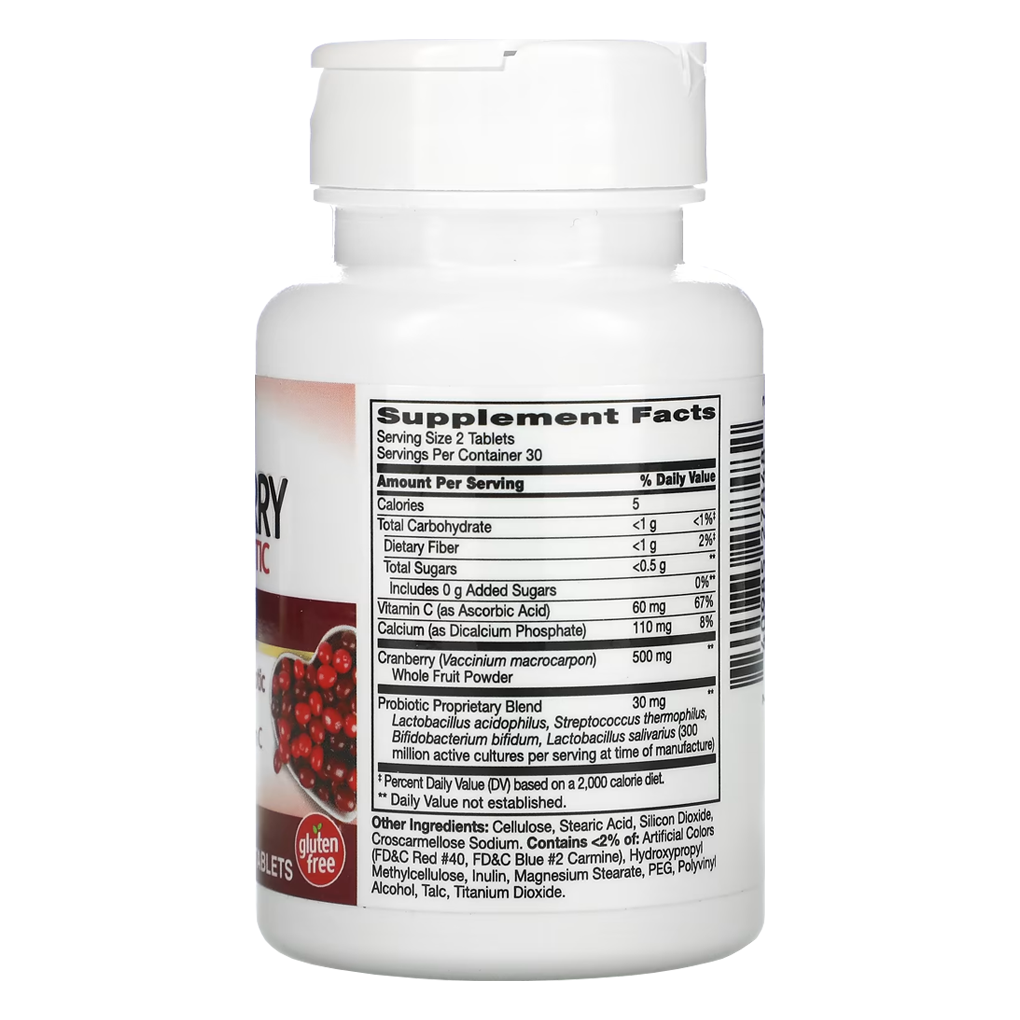 21st Century, Cranberry Plus Probiotic / 60 Tablets