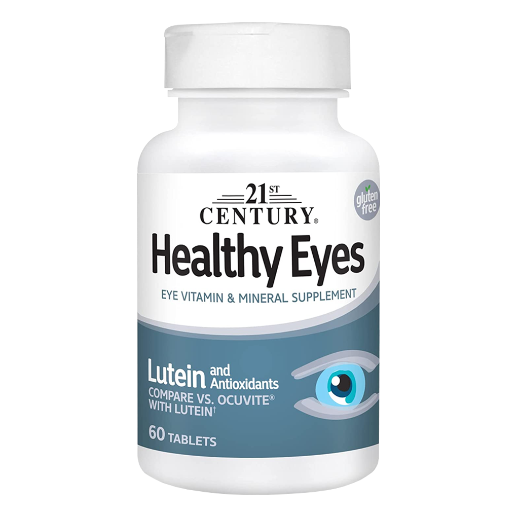 21st Century, Healthy Eyes, Lutein and Antioxidants / 60 Tablets