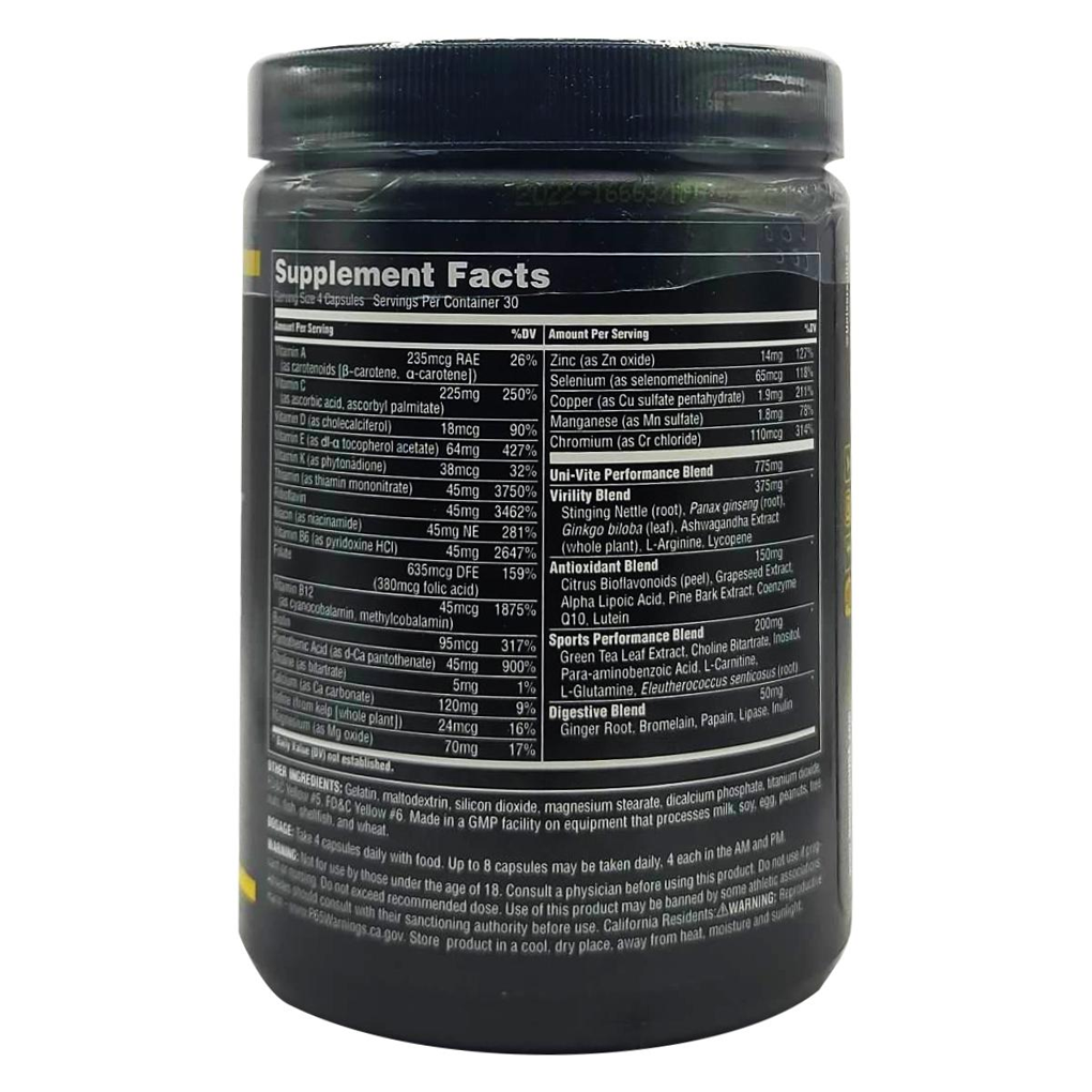 Universal Nutrition, Uni-Vite / 120 Capsules