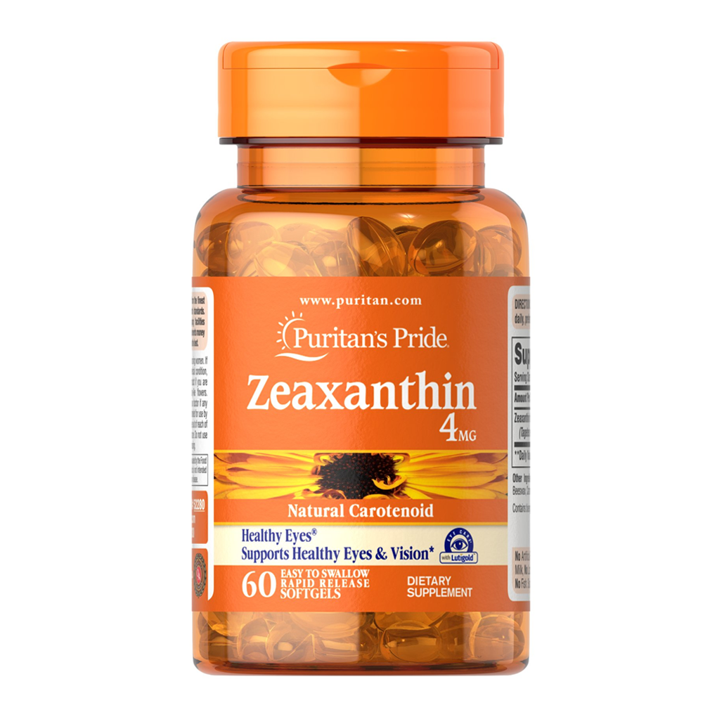 Puritan's Pride  Zeaxanthin 4 mg / 60 Softgels