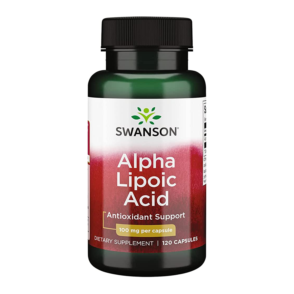 Swanson Premium Alpha Lipoic Acid 100 mg /120 Capsules(ALA) Swanson Premium Alpha Lipoic Acid 100 mg /120 Capsules(ALA)