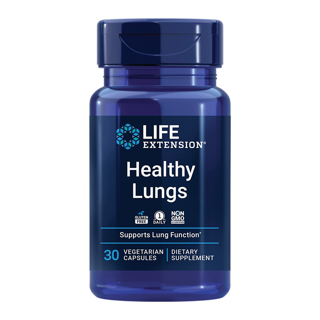 Life Extension Healthy Lungs / 30 Vegetarian Capsules