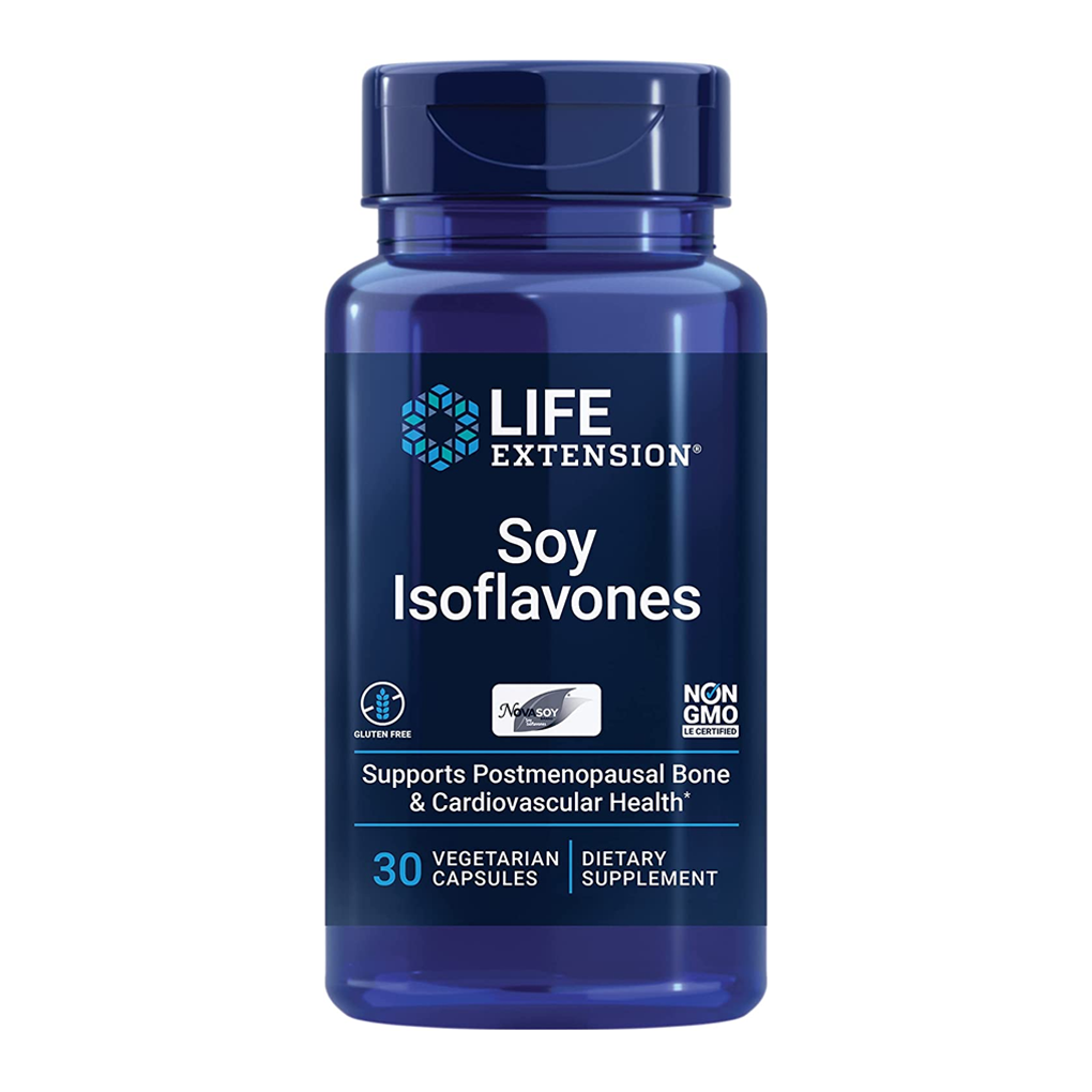 Life Extension Super Absorbable Soy Isoflavones / 30 Vegetarian Capsules Life Extension Super Absorbable Soy Isoflavones / 30 Vegetarian Capsules