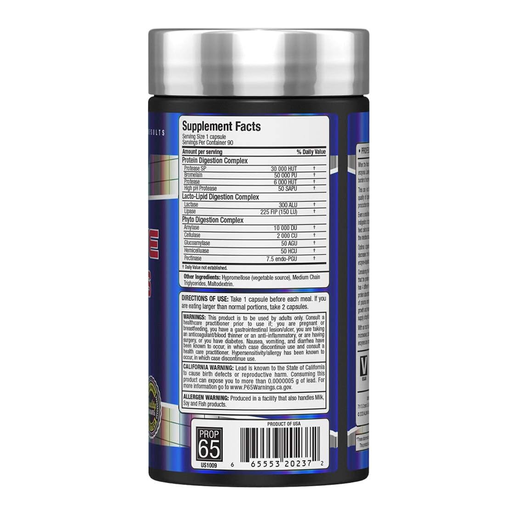 ALLMAX, Digestive Enzymes , 90 Capsules (11 Highly-Active Enzymes) ALLMAX, Digestive Enzymes , 90 Capsules (11 Highly-Active Enzymes)