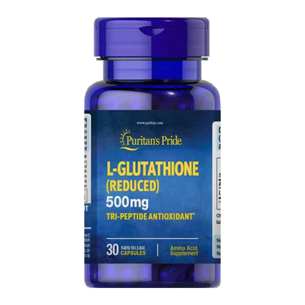 Puritan's Pride L-Glutathione 500 mg / 30 Capsules Puritan's Pride L-Glutathione 500 mg / 30 Capsules