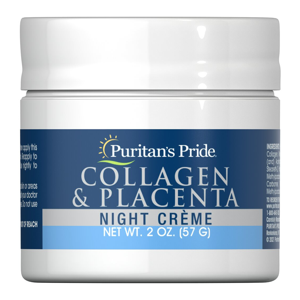 Puritan’s Pride Natural Collagen and Placenta Night Creme 2 oz