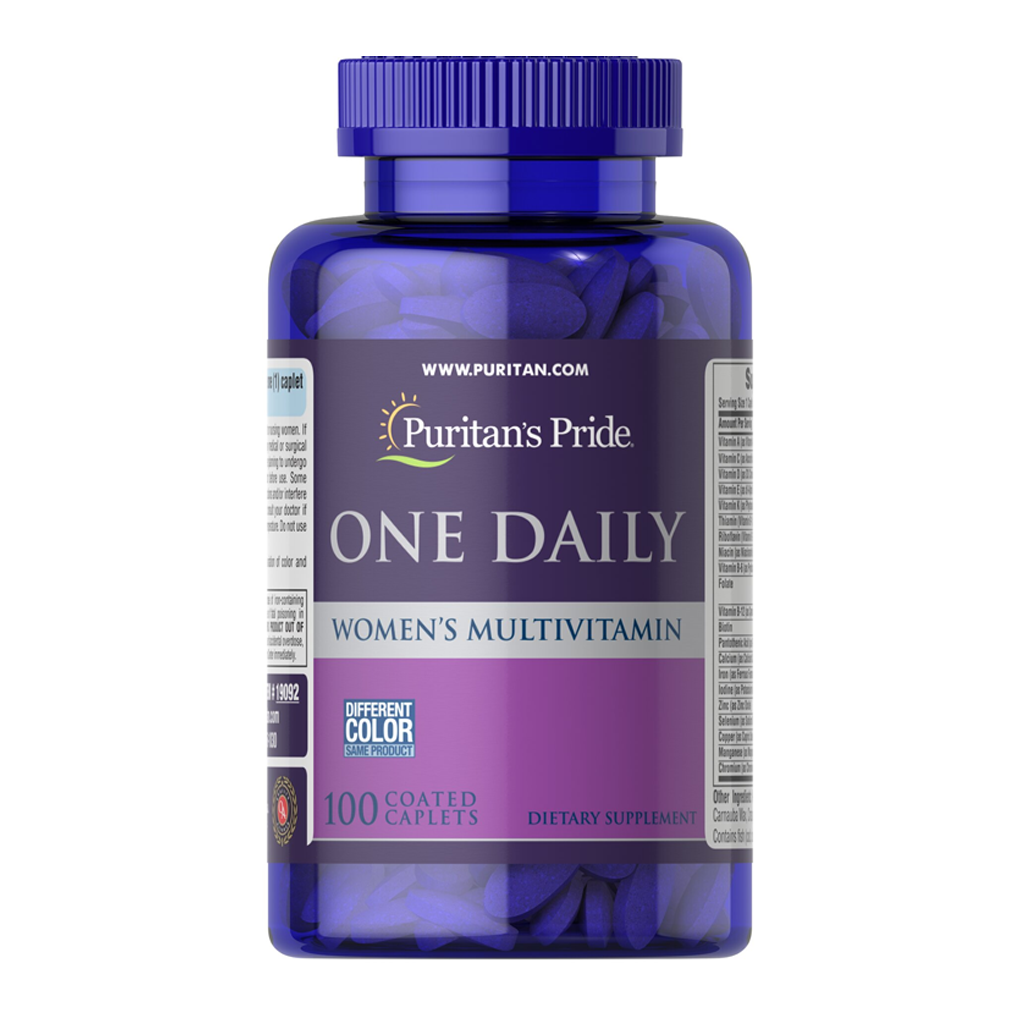 Puritan's Pride Women's One Daily Multivitamins / 100 Caplets