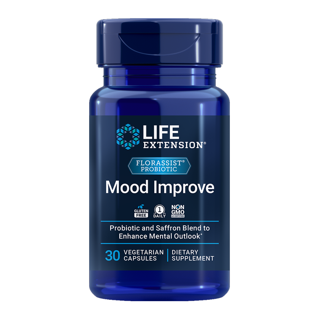 Life Extension FLORASSIST® Mood Improve / 30 Vegetarian Capsules Life Extension FLORASSIST® Mood Improve / 30 Vegetarian Capsules