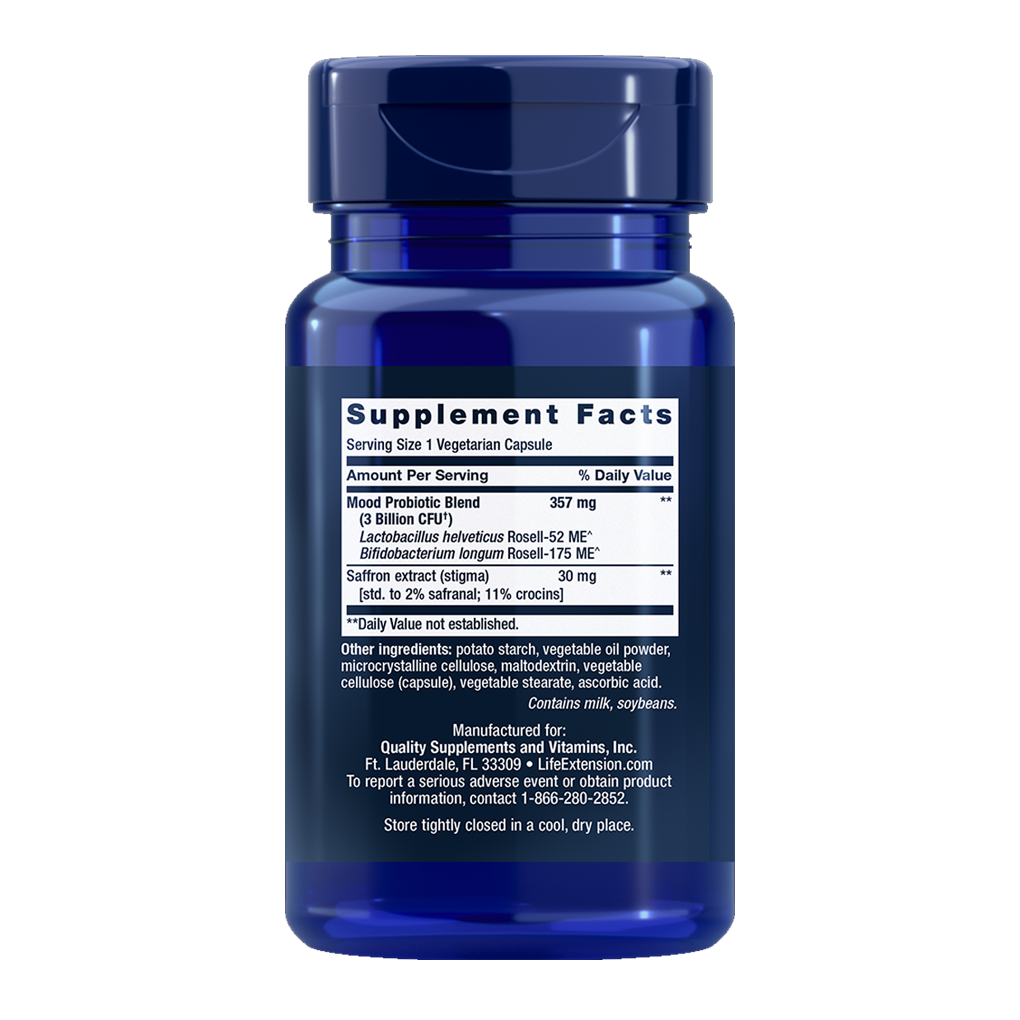 Life Extension FLORASSIST® Mood Improve / 30 Vegetarian Capsules Life Extension FLORASSIST® Mood Improve / 30 Vegetarian Capsules