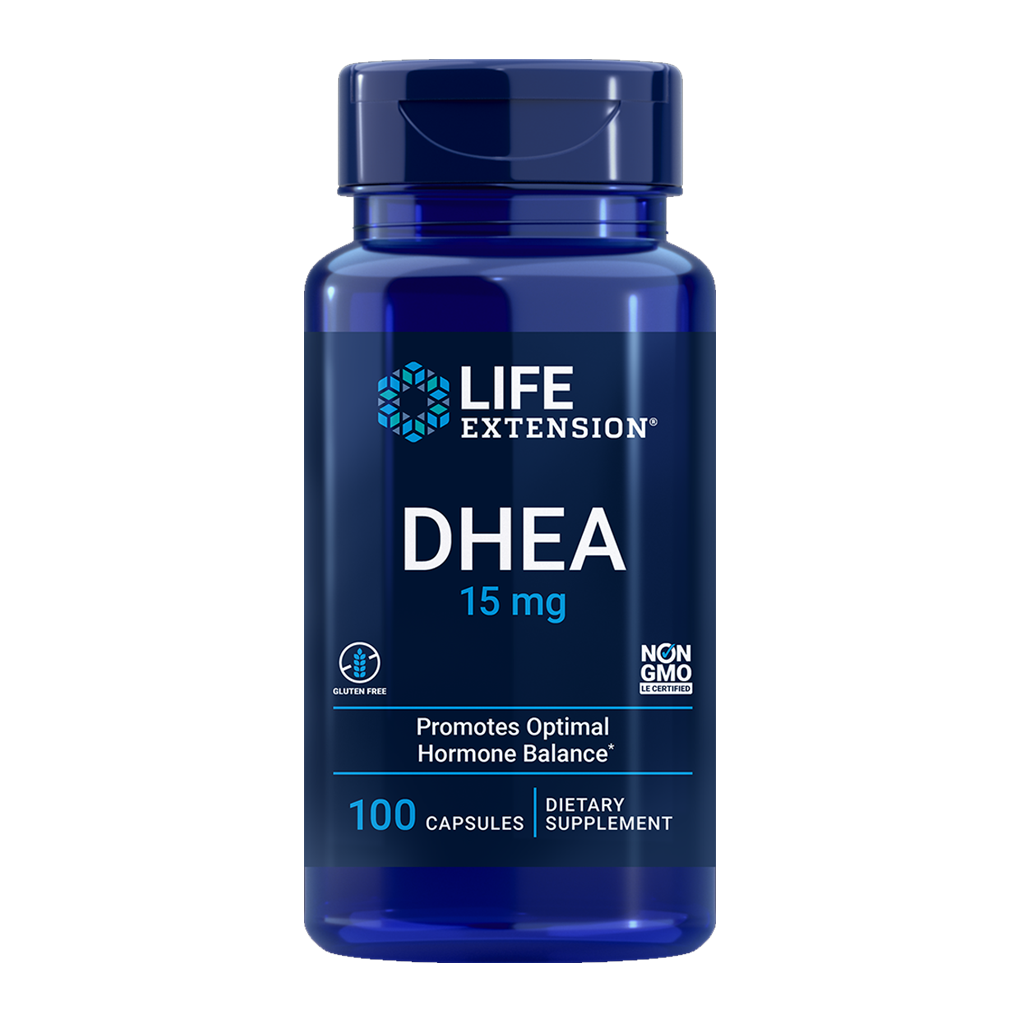 Life Extension  DHEA 15 mg / 100 Capsules