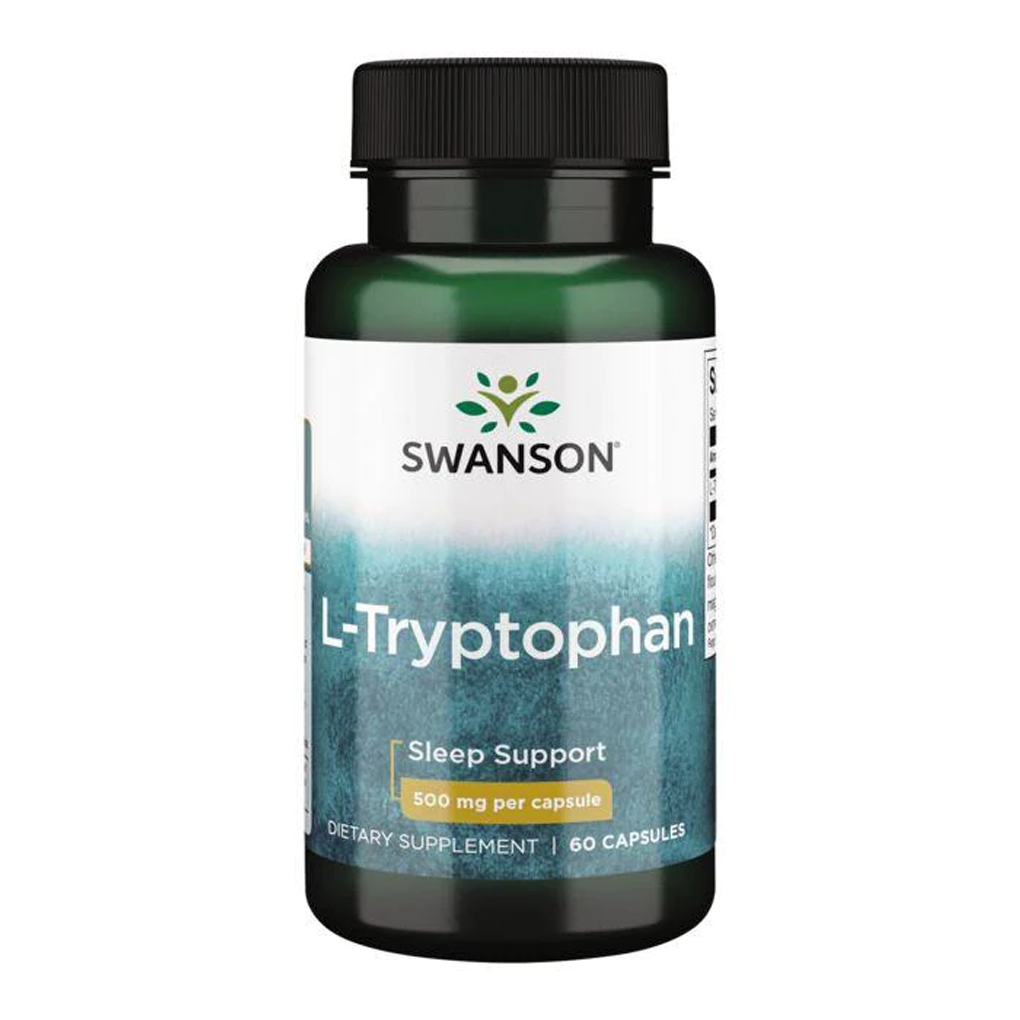 Swanson Premium  L-Tryptophan 500 mg / 60 Capsules