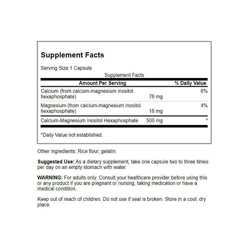 Swanson Ultra IP-6 Inositol Hexaphosphate / 240 Capsules Swanson Ultra IP-6 Inositol Hexaphosphate / 240 Capsules
