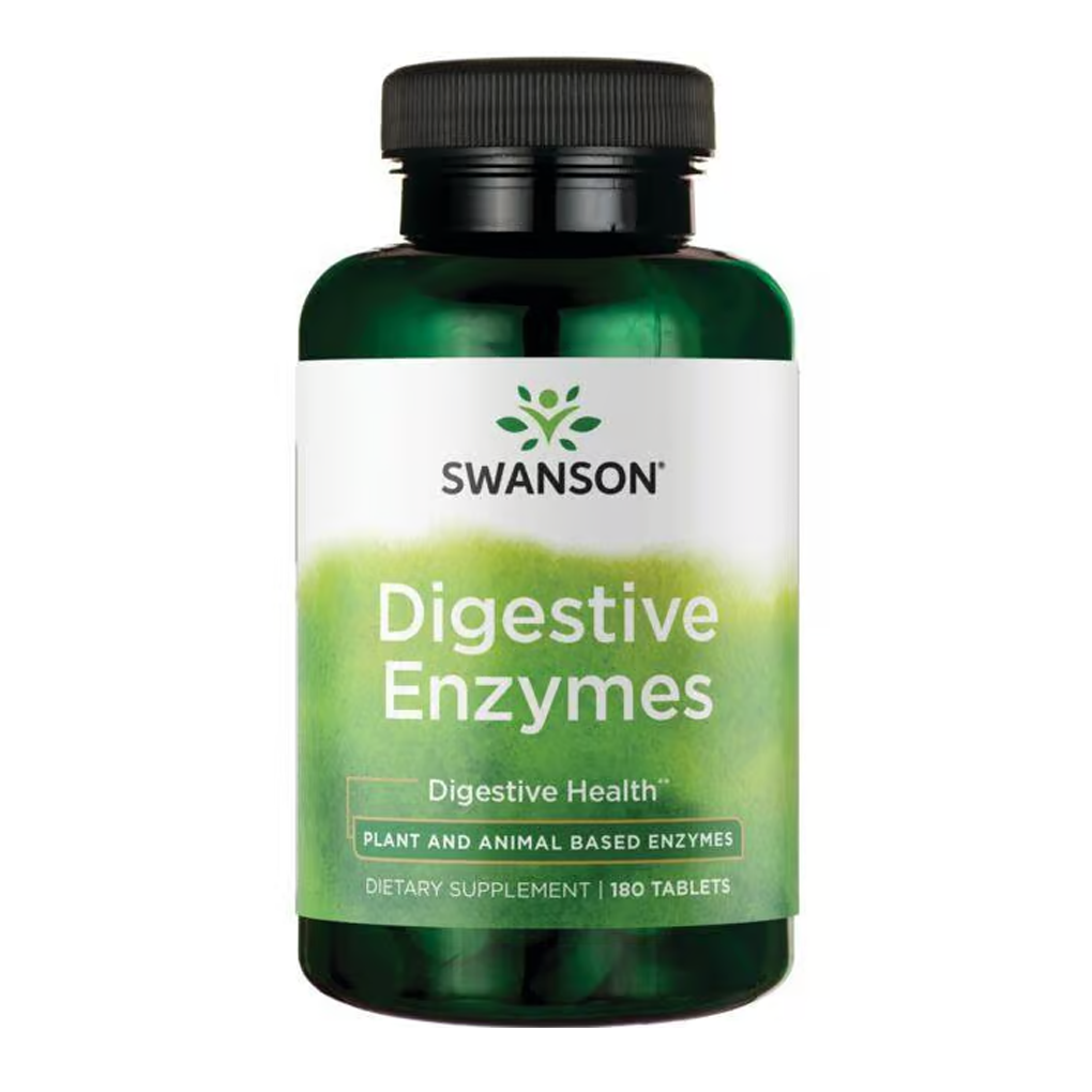 Swanson Premium Digestive Enzymes 180 Tablets Swanson Premium Digestive Enzymes 180 Tablets