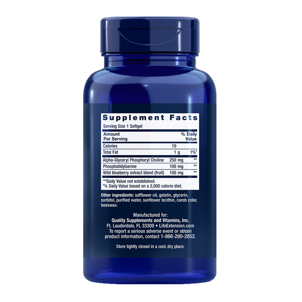 Life Extension Cognitex® Basics / 30 Softgels Life Extension Cognitex® Basics / 30 Softgels