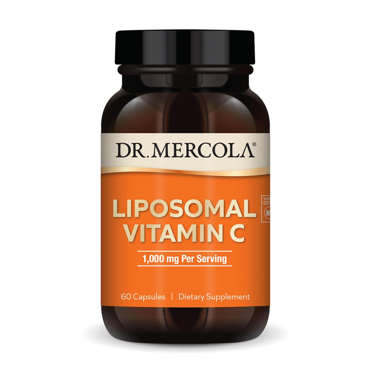 Dr. Mercola Liposomal Vitamin C 1000 mg / 60 Capsules