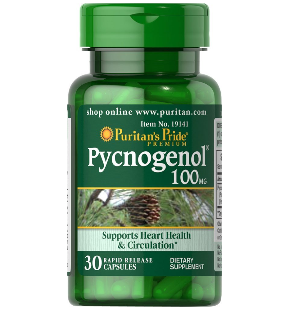 Puritan's Pride Pycnogenol® 100 mg / 30 Capsules