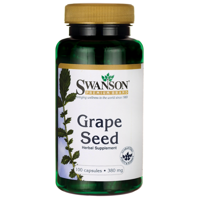  Swanson Premium Grape Seed 380 mg / 100 Caps