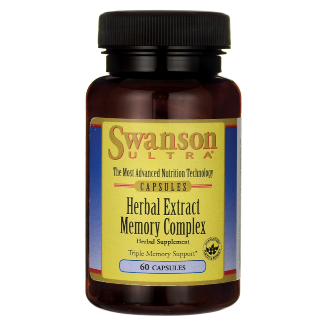  Swanson Ultra Herbal Extract Memory Complex / 60 Caps