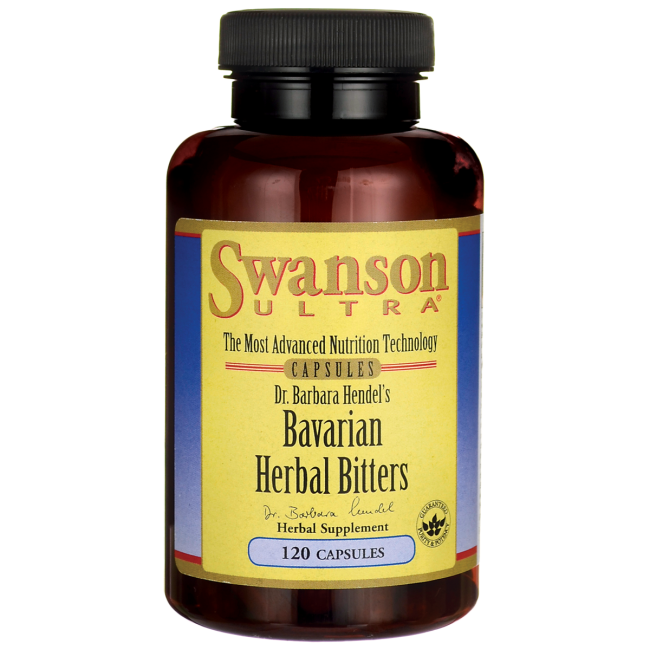Swanson Ultra Dr. Barbara Hendel's Bavarian Herbal Bitters / 120 Caps
