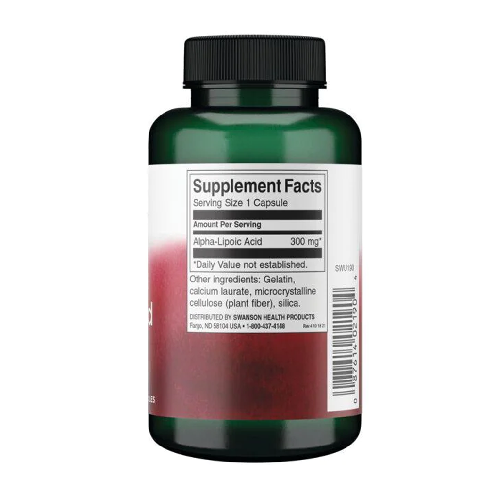 Swanson Ultra Alpha Lipoic Acid 300 mg / 120 Caps