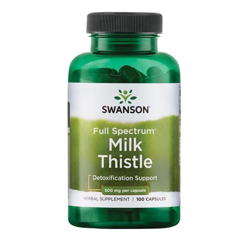 Swanson Premium Full Spectrum Milk Thistle 500 mg / 100 caps