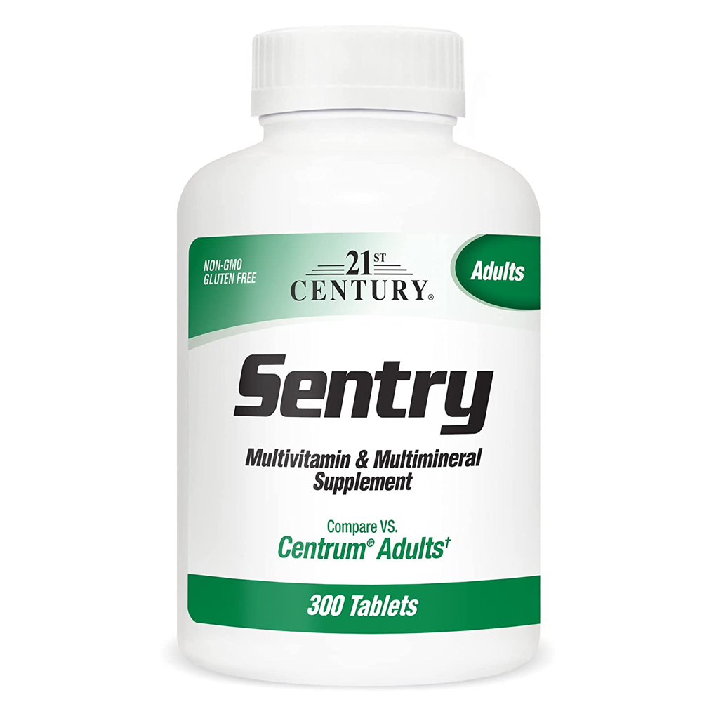 21st Century, Sentry, Adults Multivitamin & Multimineral Supplement / 300 Tablets