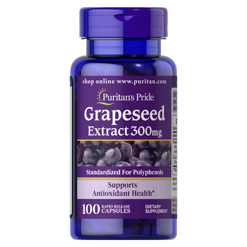 Puritan’s Pride Grapeseed Extract 300 mg / 100 Capsules