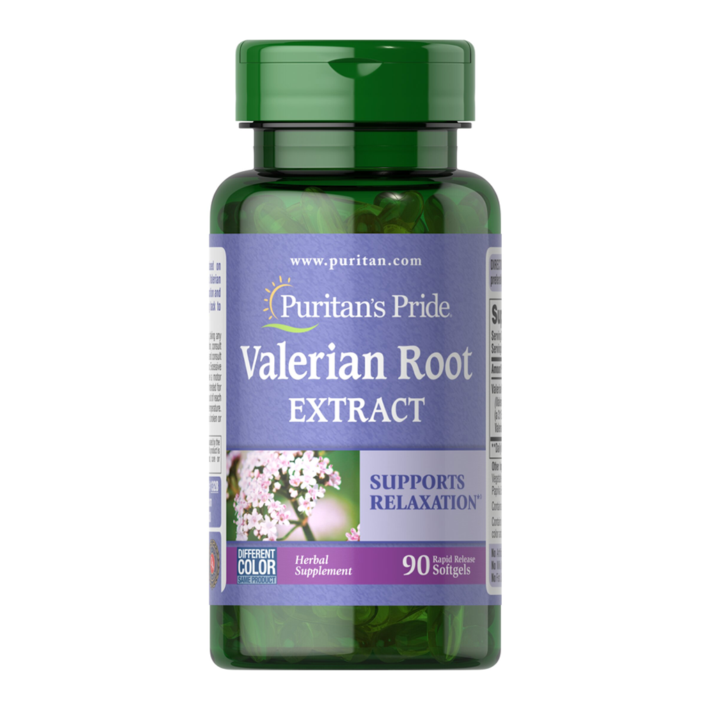 Puritan's Pride Valerian Root 1000 mg / 90 Softgels